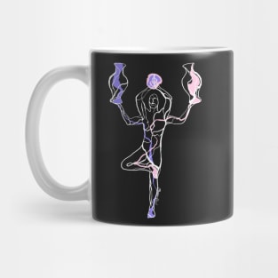 Single Line - Libra (White) Mug